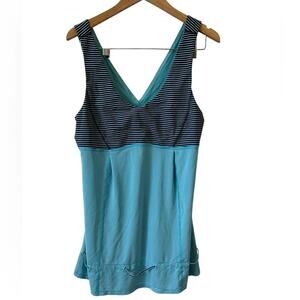 Lululemon Blue Cinch-Hem Athletic Tank Top – women’s Size 8
